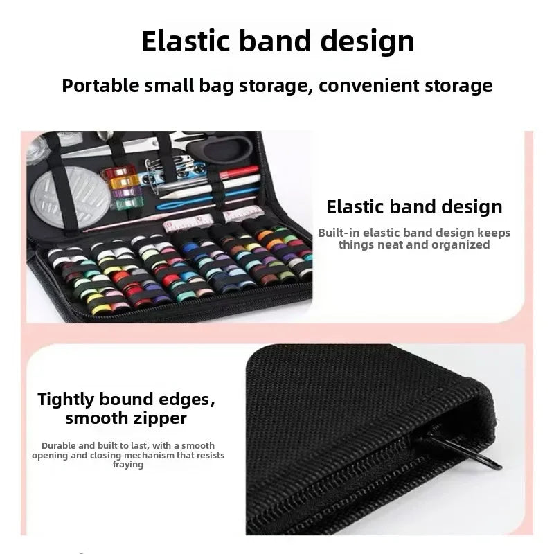 Professionele Complete Naaikit Set met Draden Naalden Scharen Tape Meetlint voor DIY Handwerk Beginners Home Repair