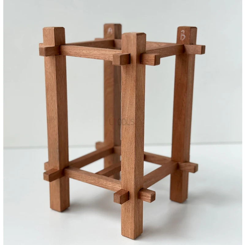 Woodworking Angled Trimming Platform - Wood Block