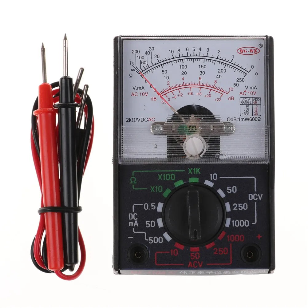 MF-110A Analogue Multimeter with Two Test Pens