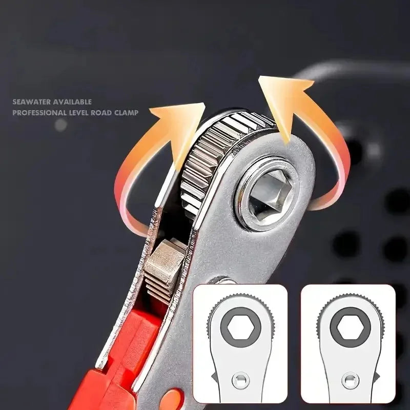 Five-Position Reversible Ratchet Screwdriver