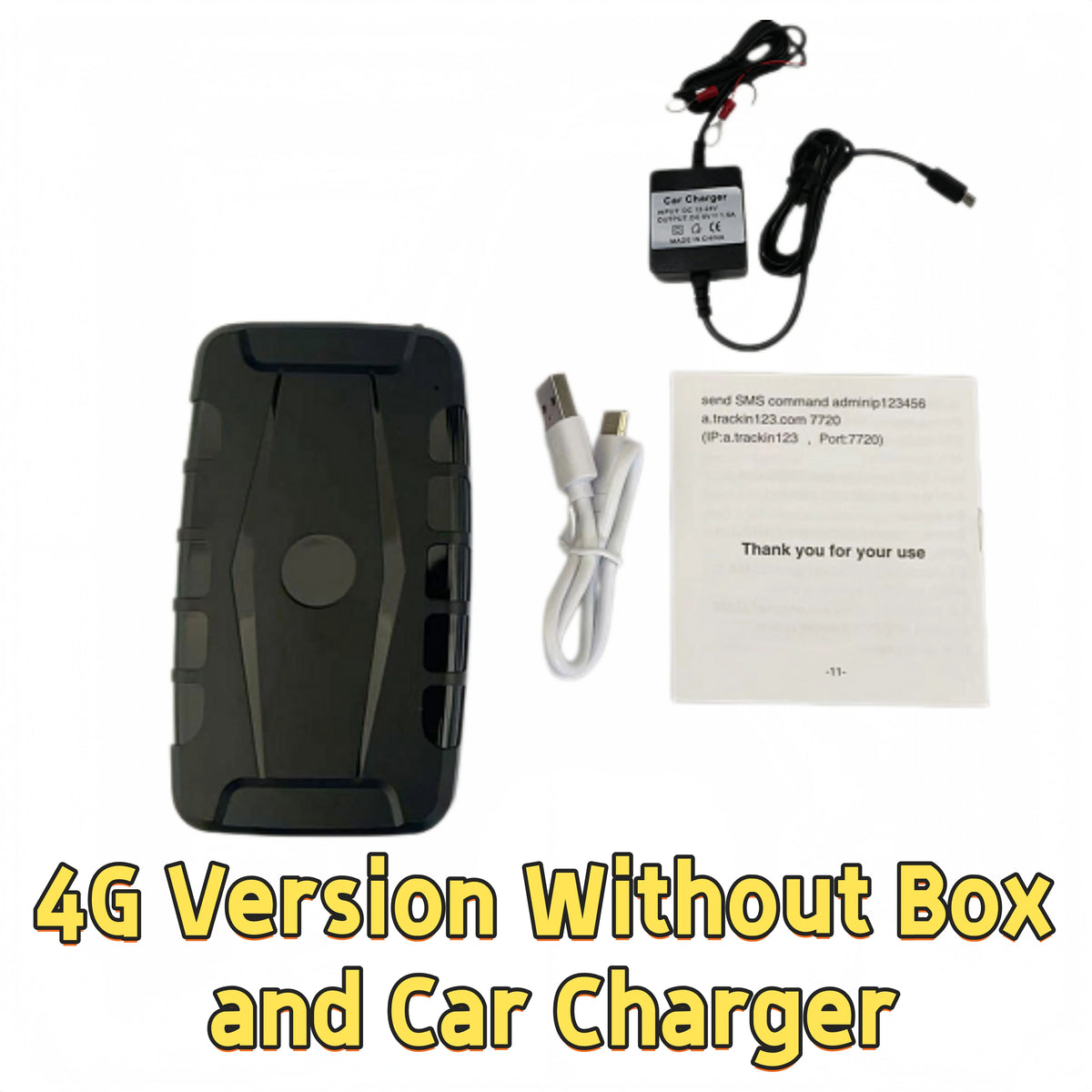 TK918 10000mAh Battery 4G GPS Tracker Car Locator GPS 4G Positioners 10000mAh Magnetic Real Time for Car Motorcycle Free APP