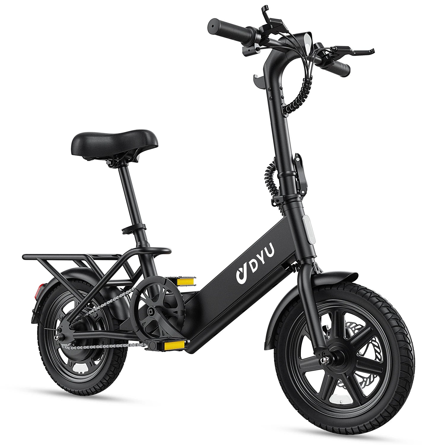 DYU C3 14" hopfällbar elcykel 36V litiumbatteri kompakt elcykel