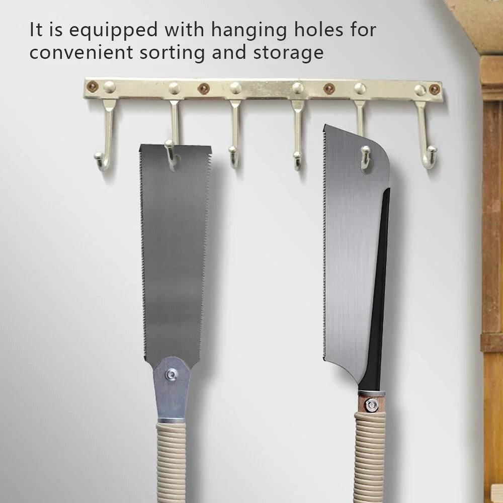 SK5 Woodworking Pull Saw, Single- or Double-Edged Options
