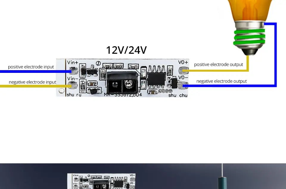 12V/24V Hand-Sweep Lighting Sensor Module