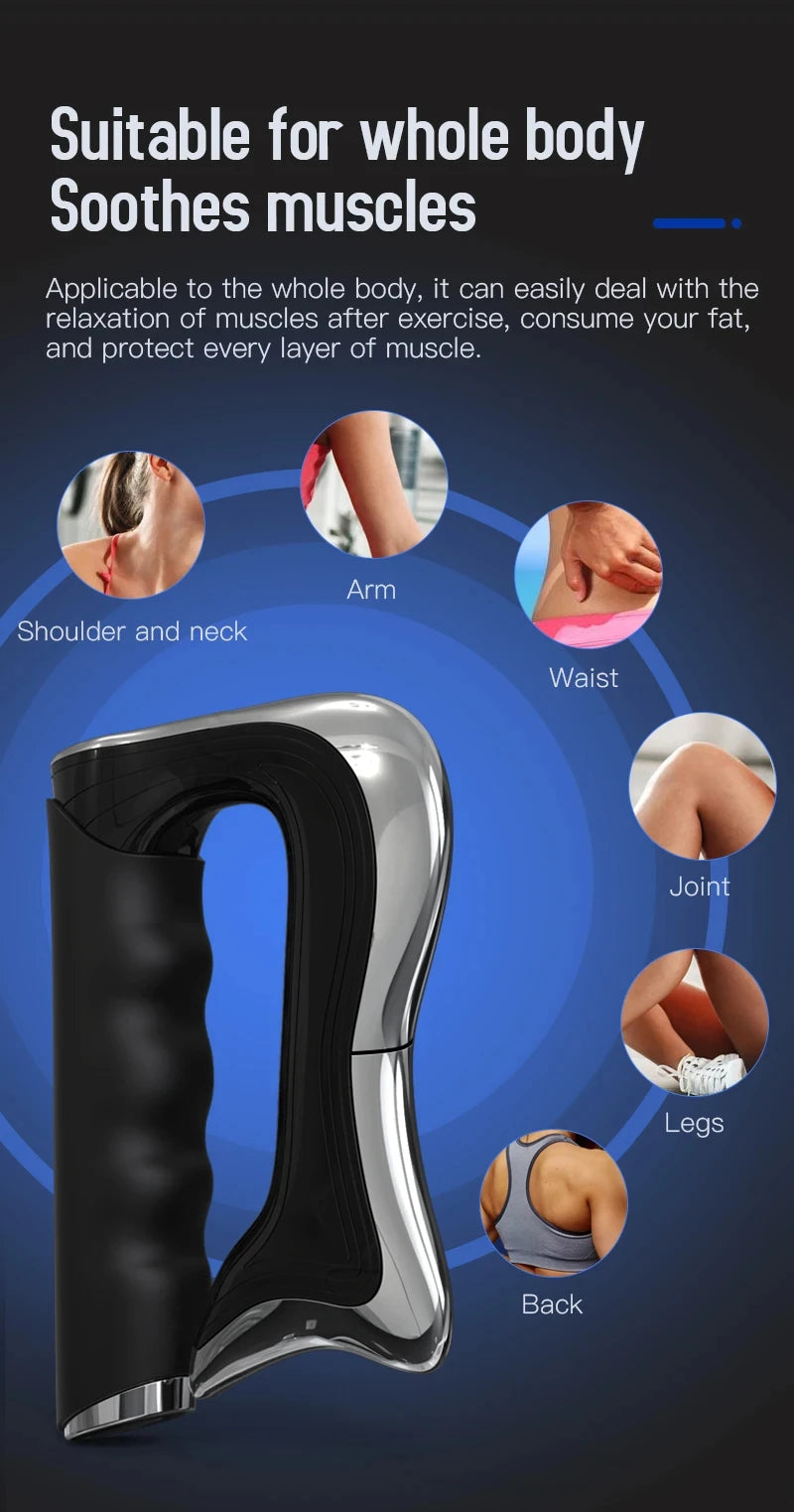 Electric Fascia Massage Blade - Muscle Relaxation & Body Contouring Vibrating Tool