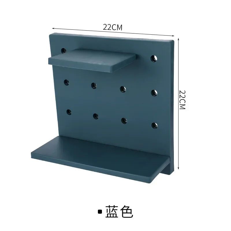 Plastic Pegboard Wall Organiser, Colour Options