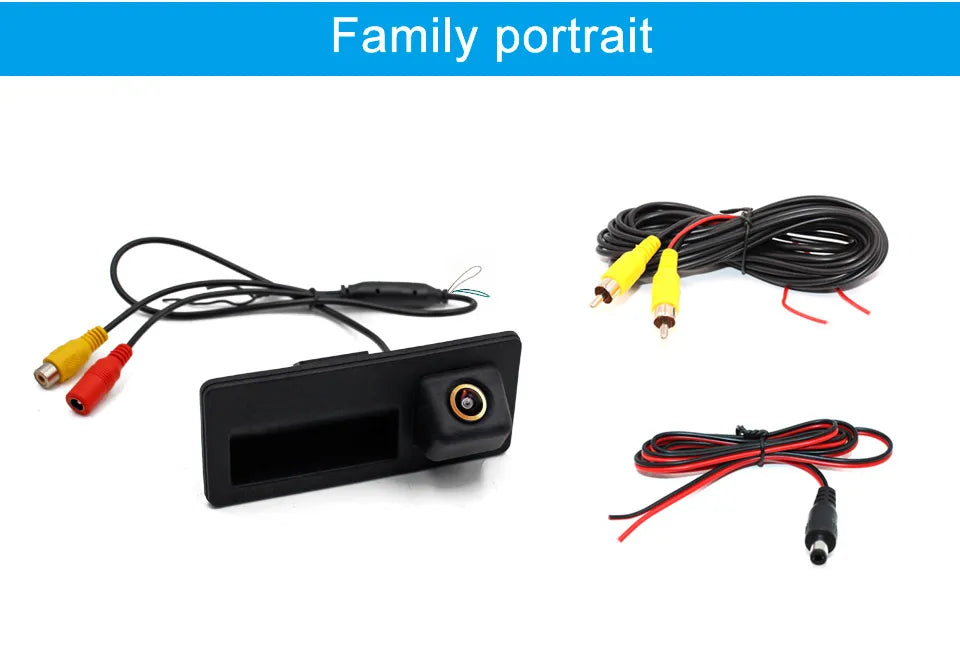 1080P AHD Car Rear View Camera 175° Wide Angle with Guide Lines