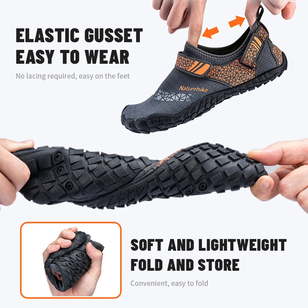 Quick-Dry Water Shoes with Non-Slip Sole for Beach & River