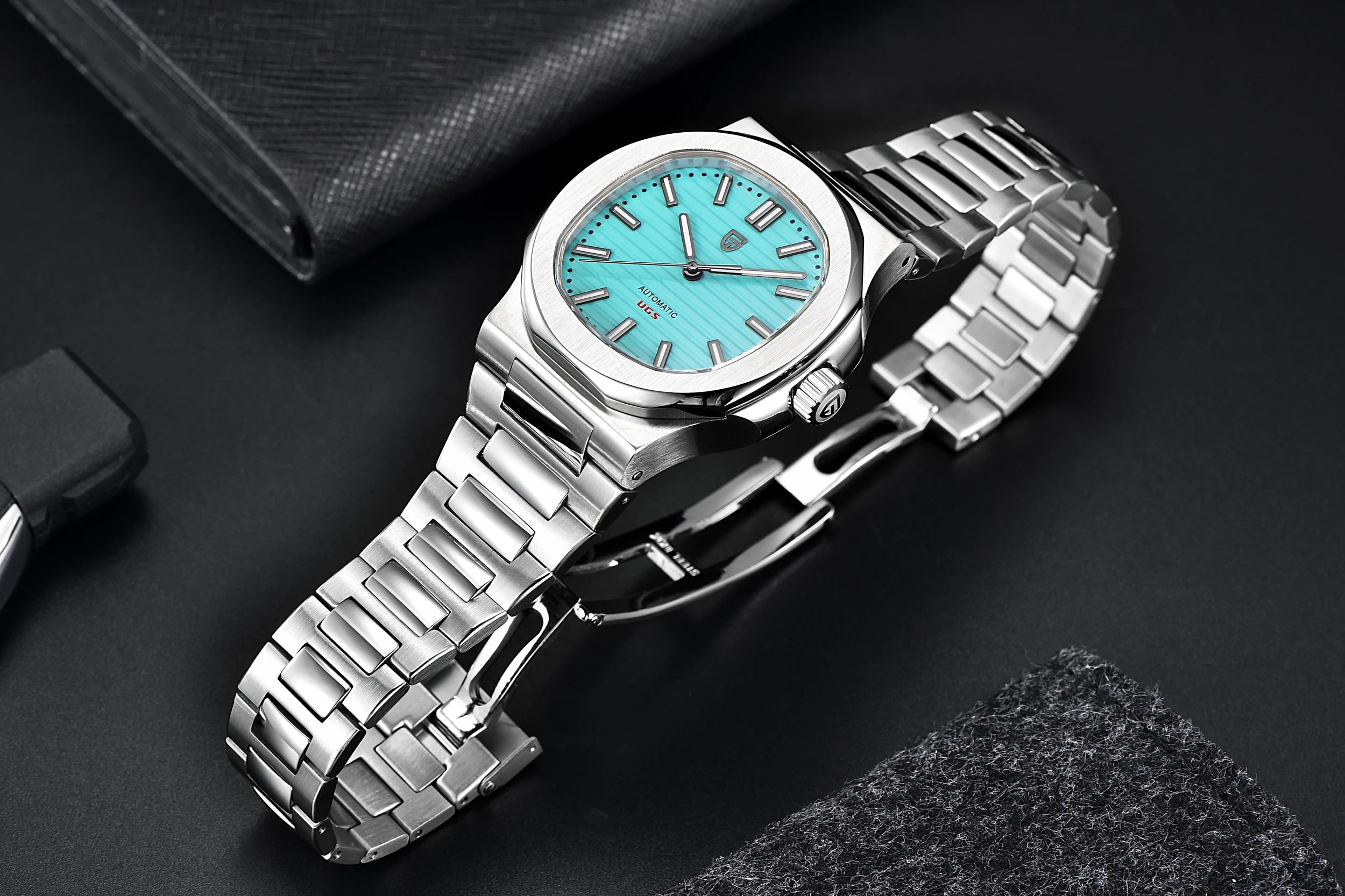 Orologio automatico da uomo Pagani Design 40MM con vetro zaffiro