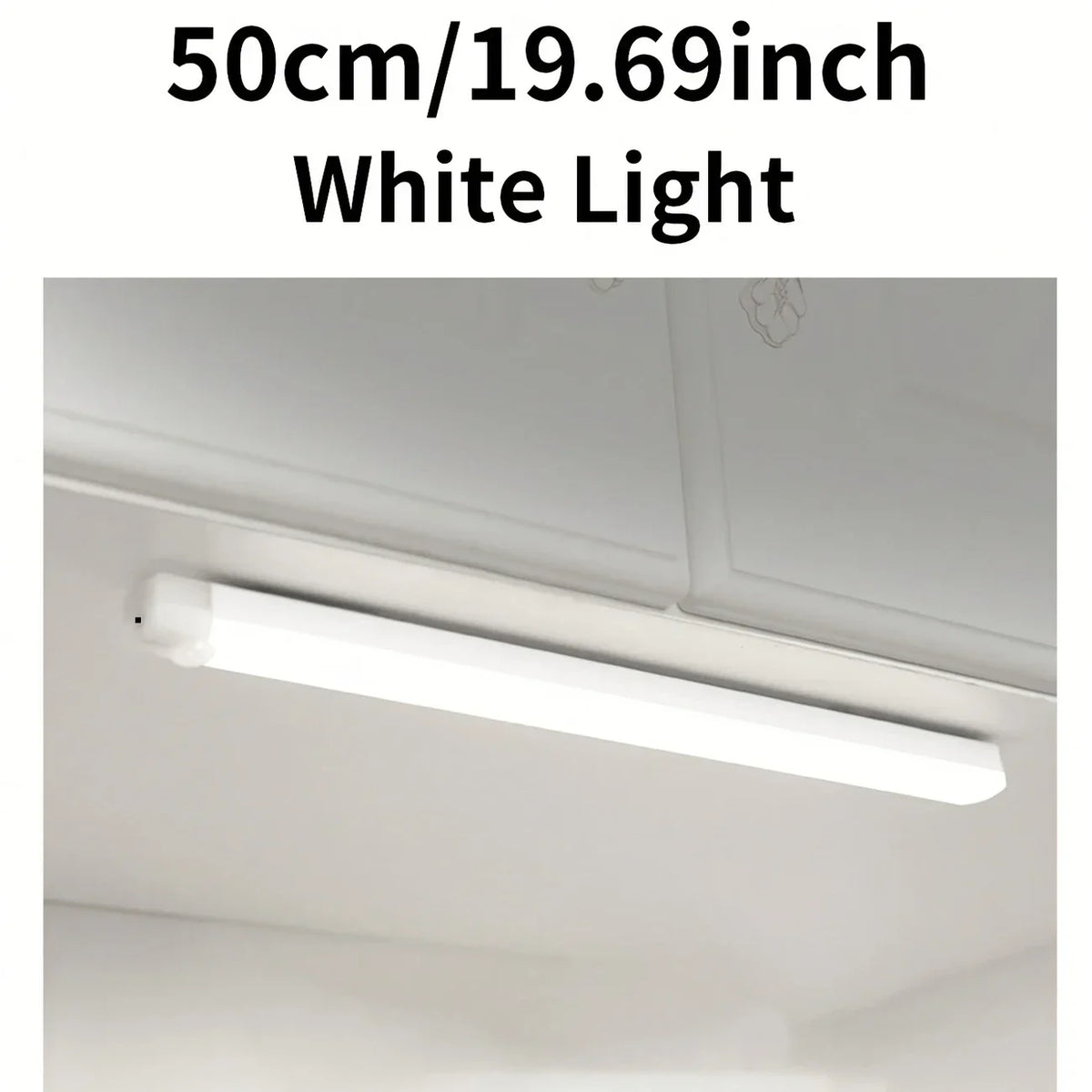LED Motion Sensor Cabinet Light, Rechargeable Magnetic Strip