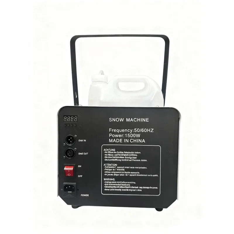 1500W DMX512 snemaskine med kablet og trådløst kontrol