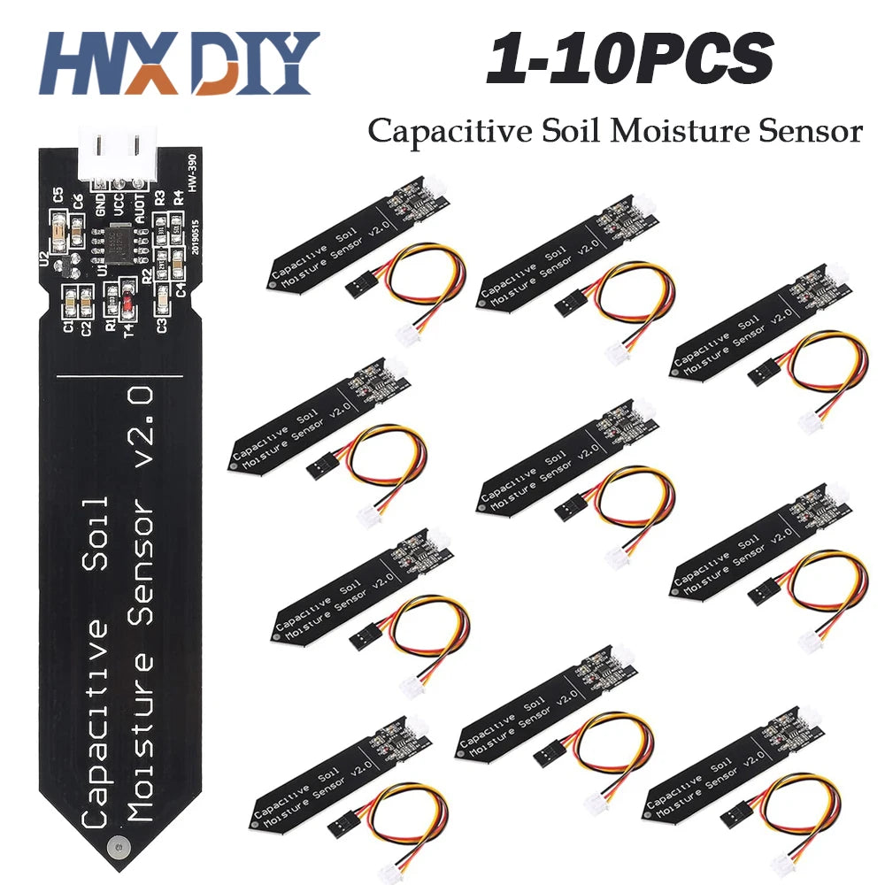 Capacitive Soil Moisture Sensor Module, 1, 5 or 10 Pieces
