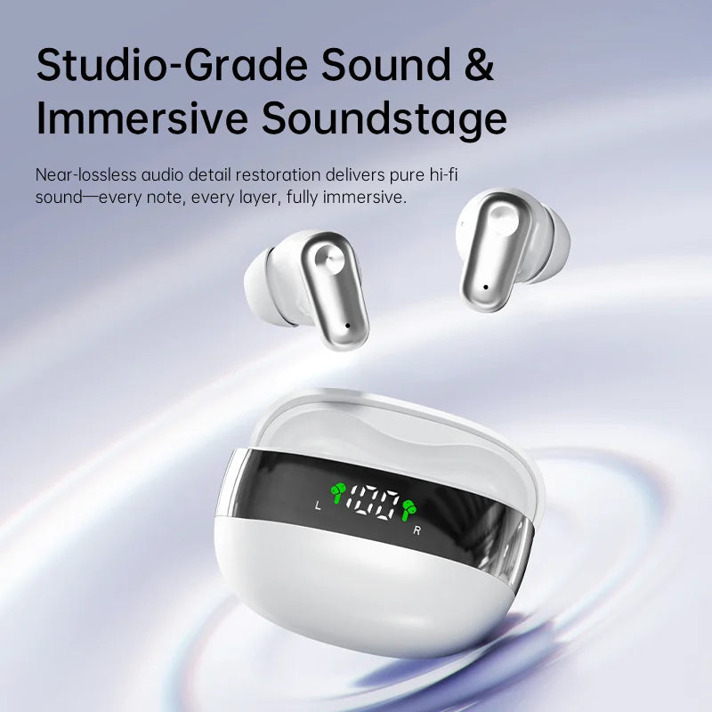 MINI550 Wireless Headphones with LED Display