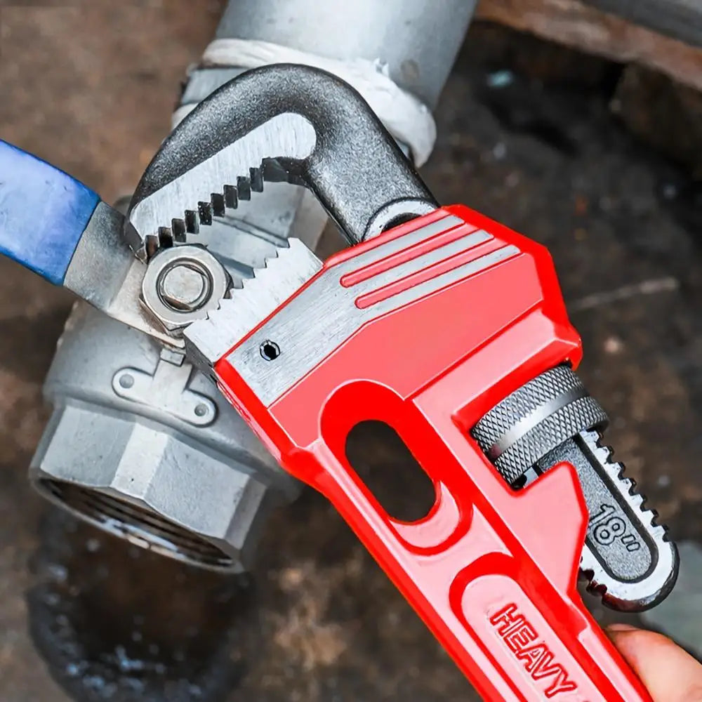 Carbon-Steel Adjustable Pipe Wrench