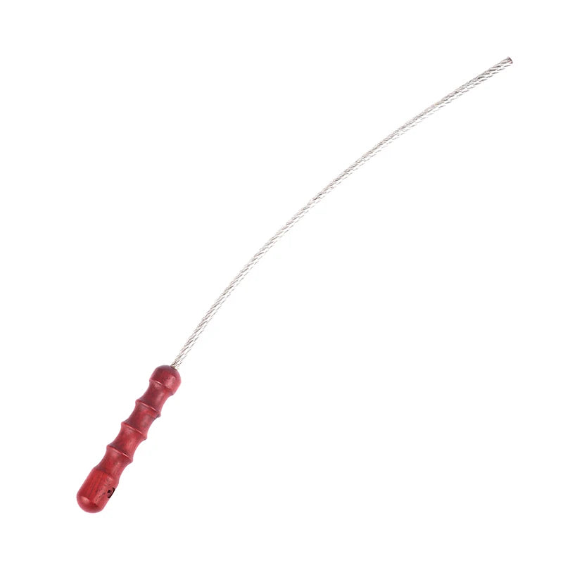 Wood Handle Emergency Whip with Glass Breaker