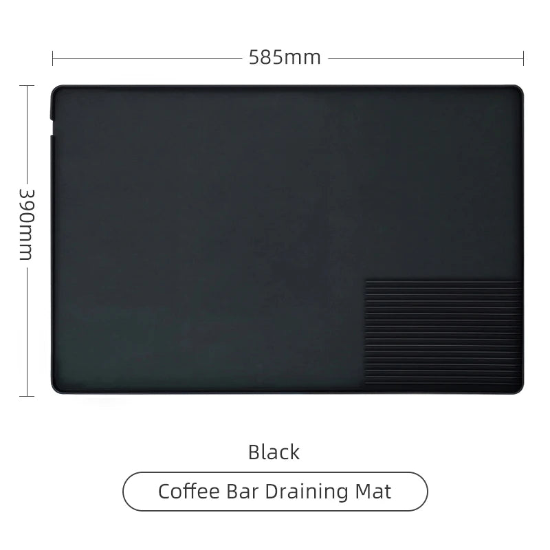 Disco de Compactação de Café Distribuidor Estação Porta-filtro Silicone Pad Espresso Maker Acessórios de Bar Cozinha Coffeeware The corner Barista Tools