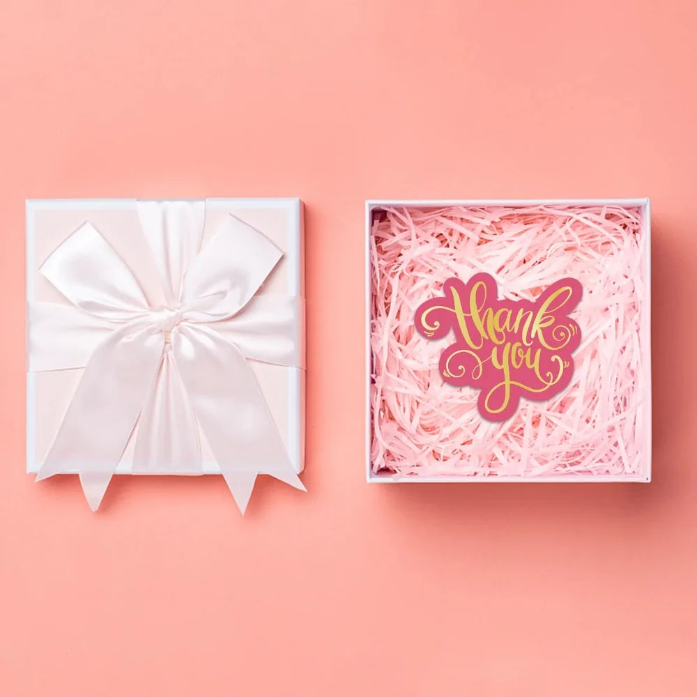 100 kom jedinstvenih ružičastih kartica za zahvalnicu za mali posao