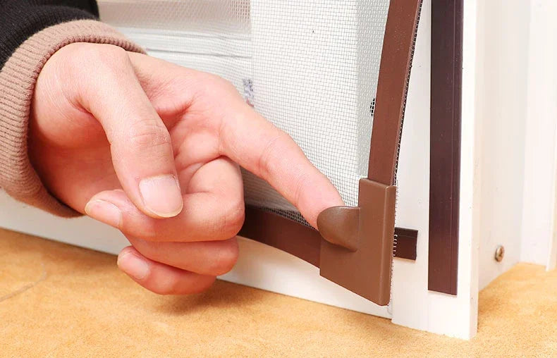 Removable Magnetic Window Insect Screen Kit