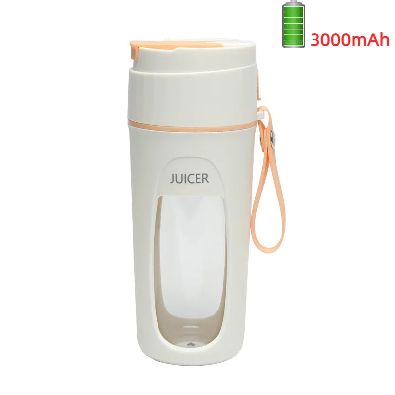Portable Mini Juicer Blender, 8 Stainless Steel Blades, Tritan Cup