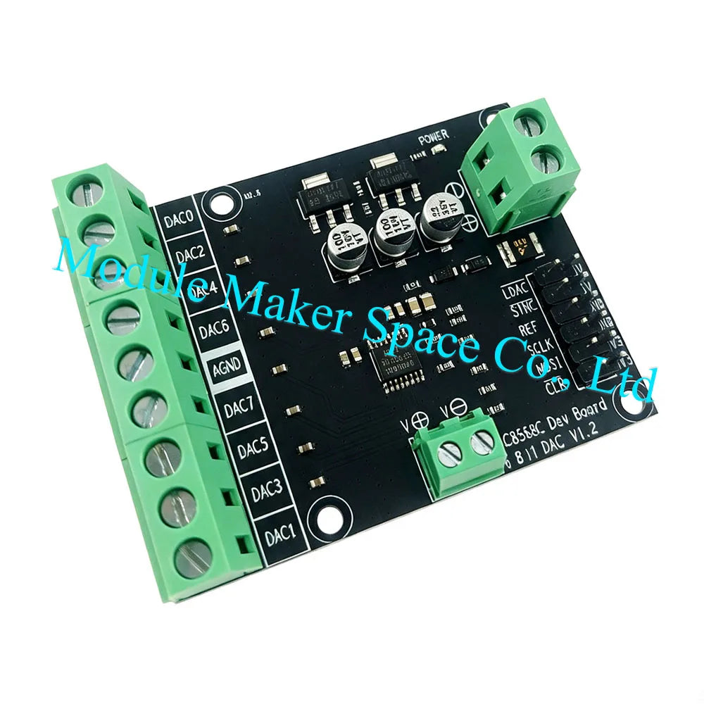 DAC8568 modul DAC cu optsprezece canale 16-bit