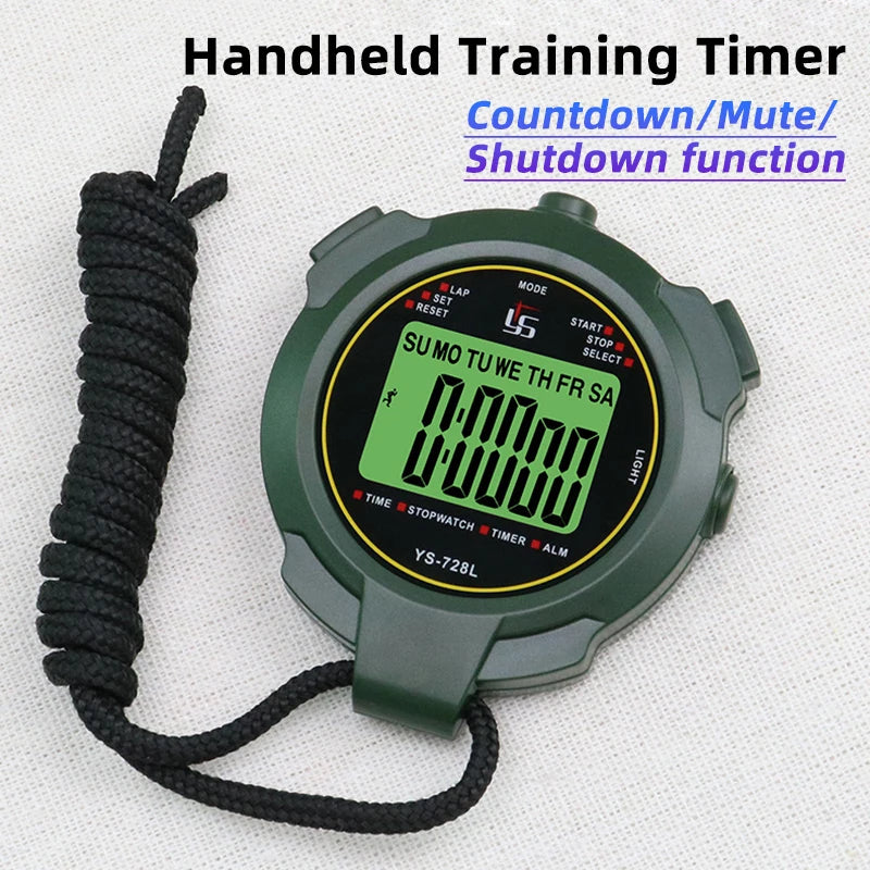 YS-728L Digital Stopwatch with Countdown and Backlight