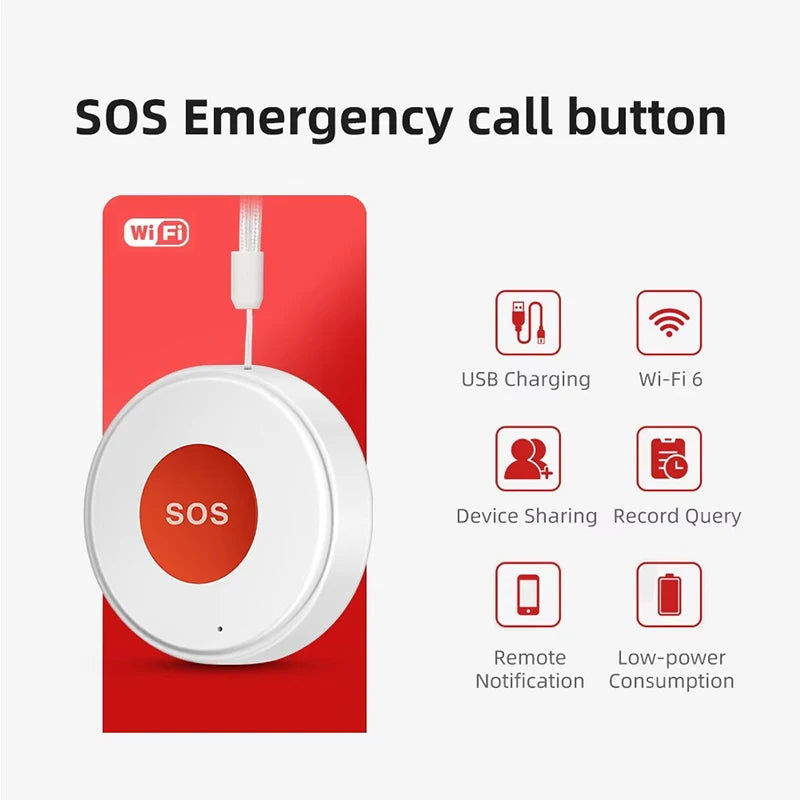 Tuya Wi-Fi SOS Button - Pack Options