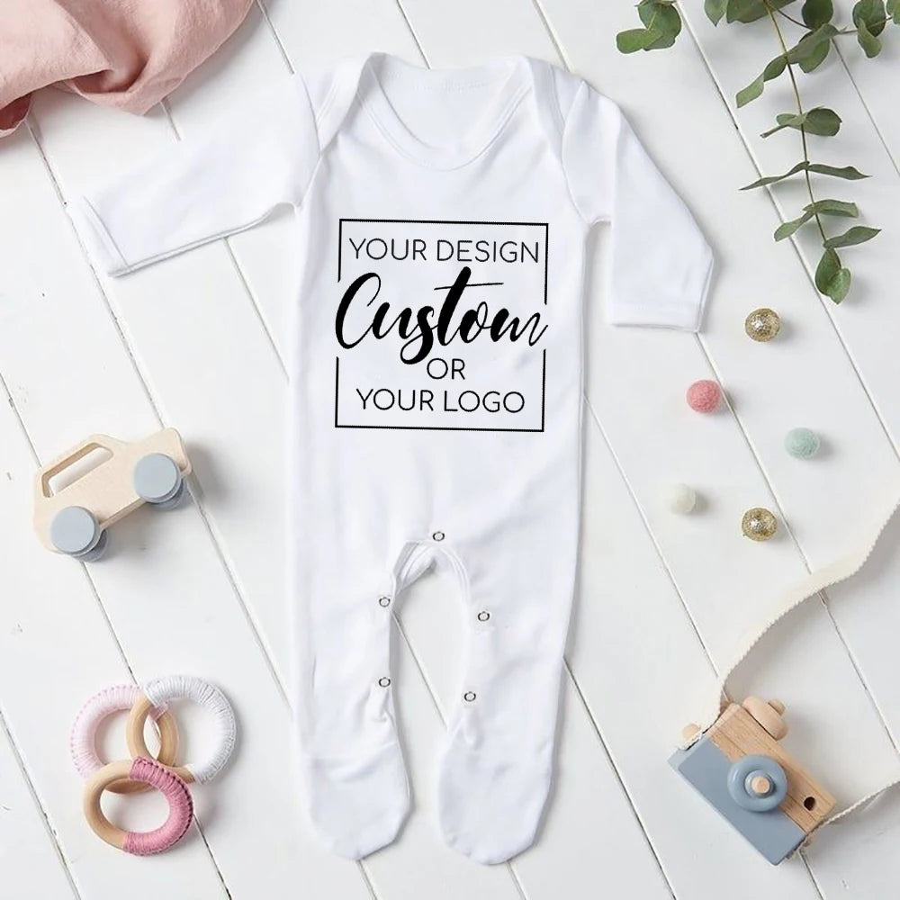 Pijamă cu mâneci lungi, imprimare personalizată