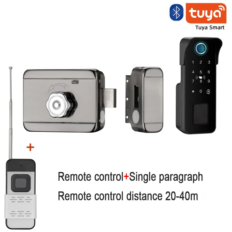 Bluetooth Smart Rim Lock with Access Options
