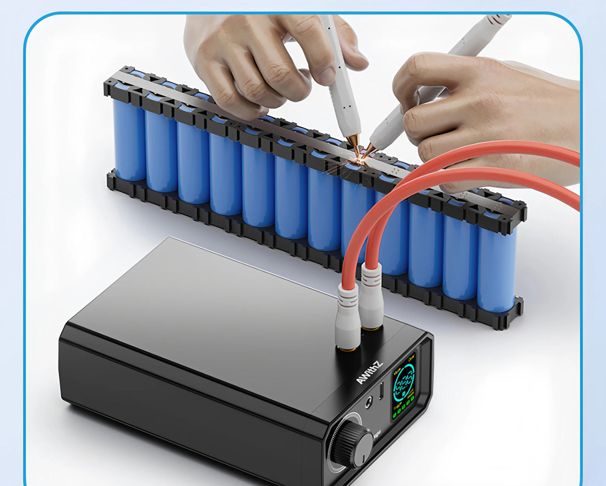Soudeuse par points pour batterie à commande par pédale UK1