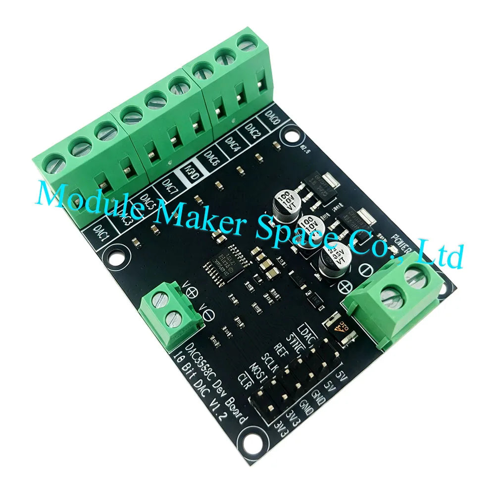 DAC8568 modul DAC cu optsprezece canale 16-bit