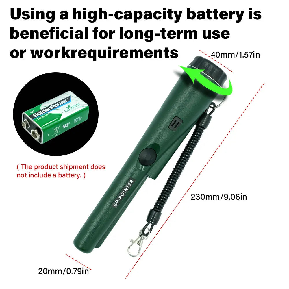 Metal Detector Pinpointer - Bag and Colour Options
