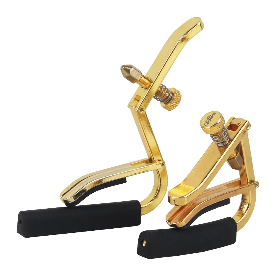 A007V-Gitarrenkapodaster mit Gold-Finish, Griffbrettoptionen