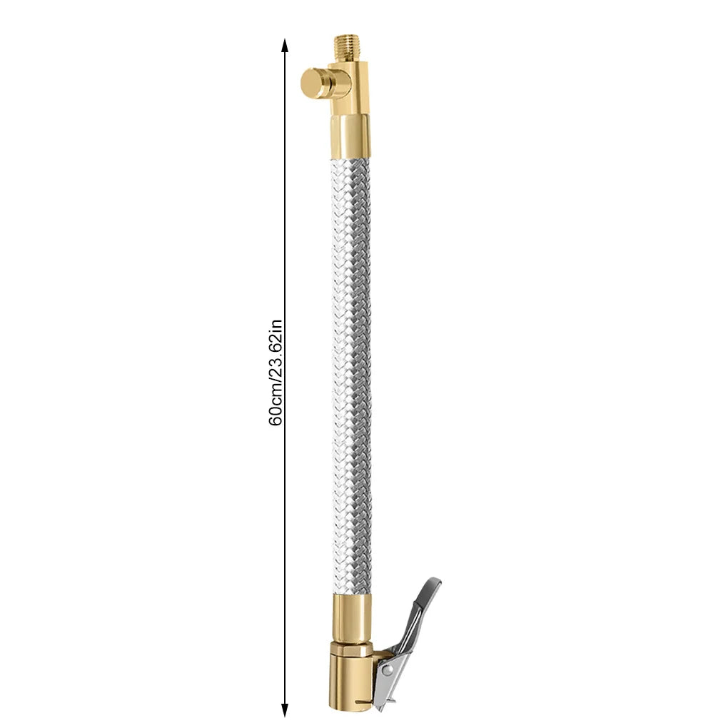 Tyre Valve Extension Hose with Locking Chuck
