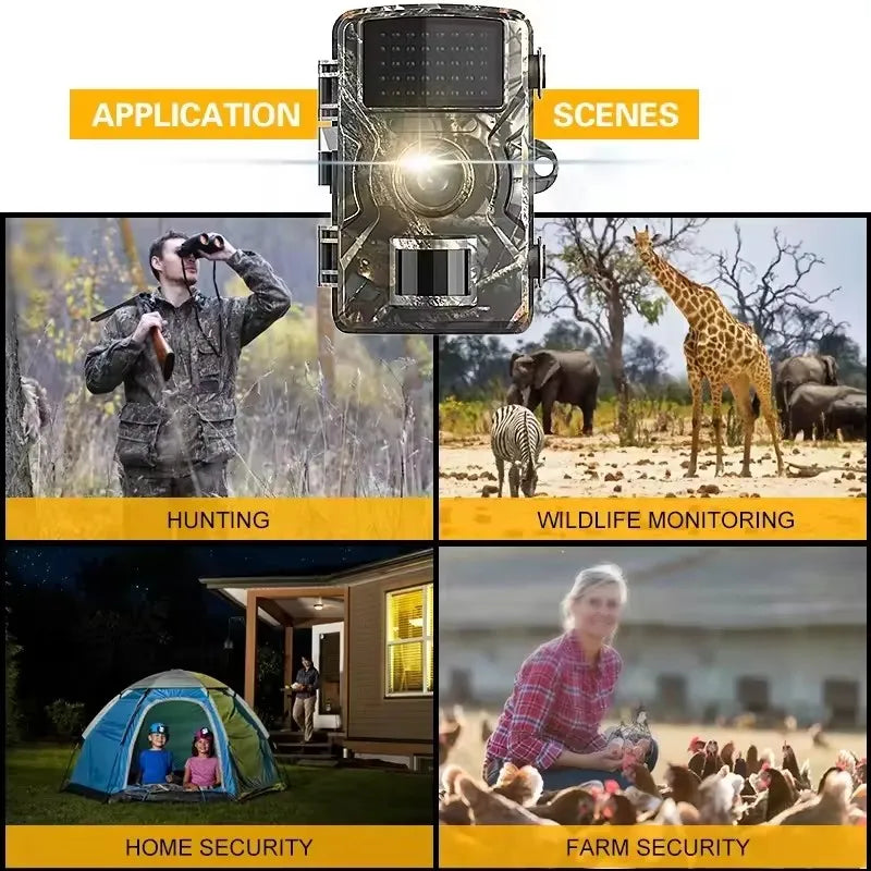 16MP 1080P Hunting Trail Camera with 940nm Night Vision