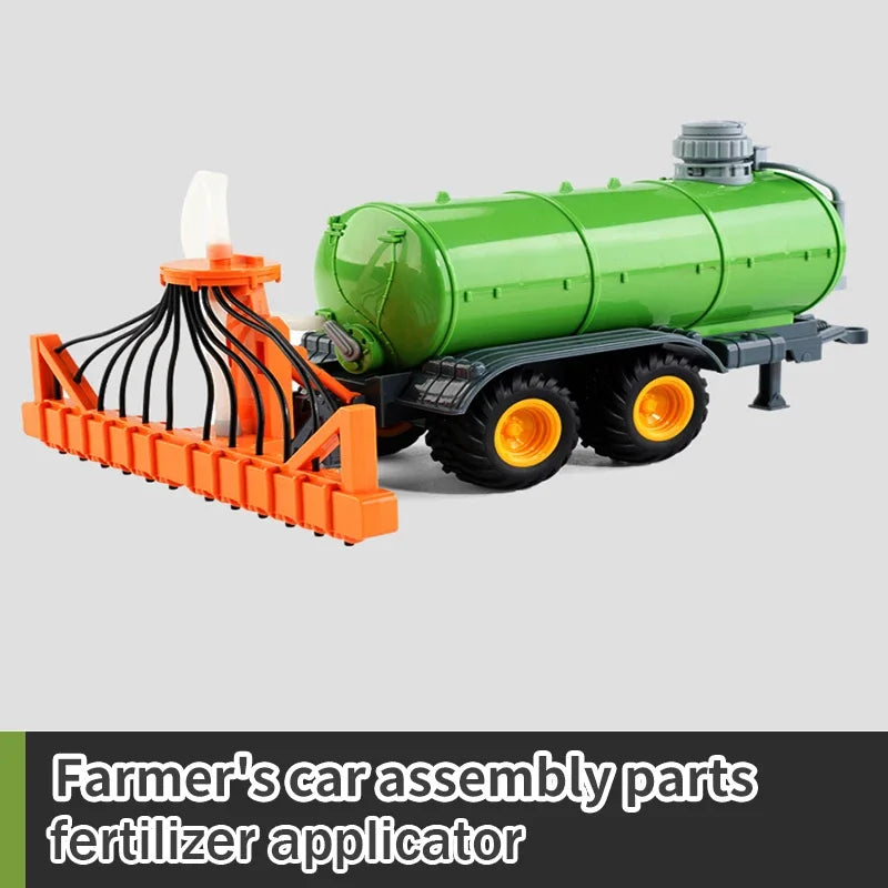 RC Farm Tractor Models & Separate Accessories, 1:24 Range