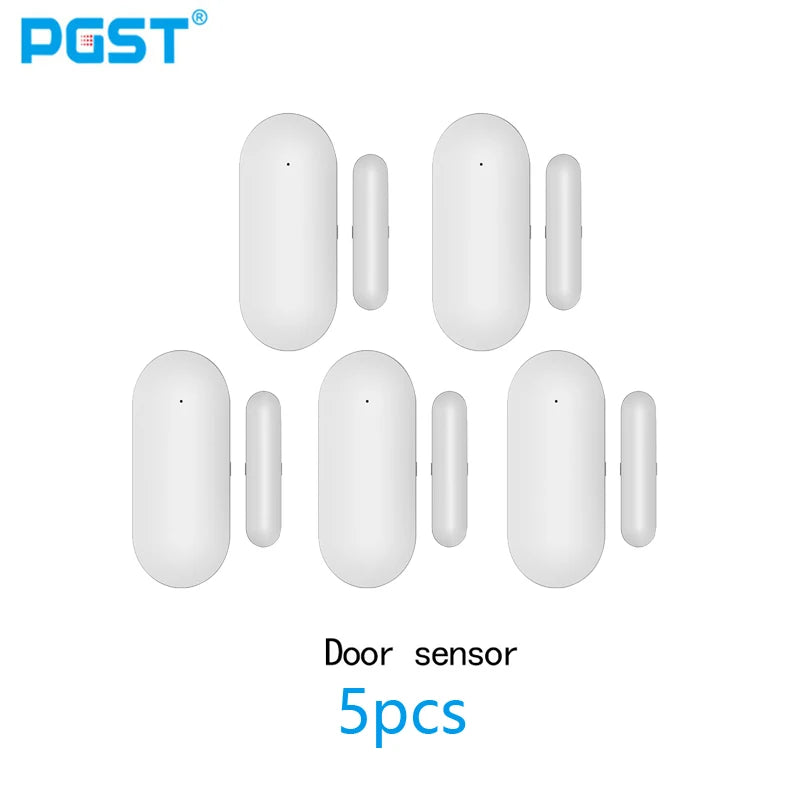 PGST home alarm system, door detector, outdoor solar alarm, door and window/motion sensor, 433MHz, GSM, wireless, anti-theft