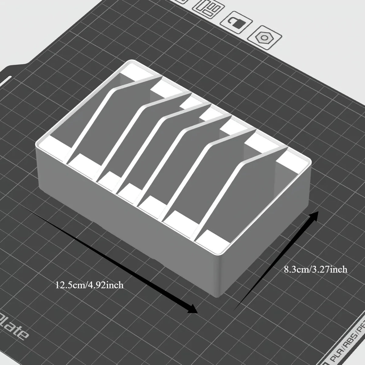 Multi-Slot Pliers Organiser Tray