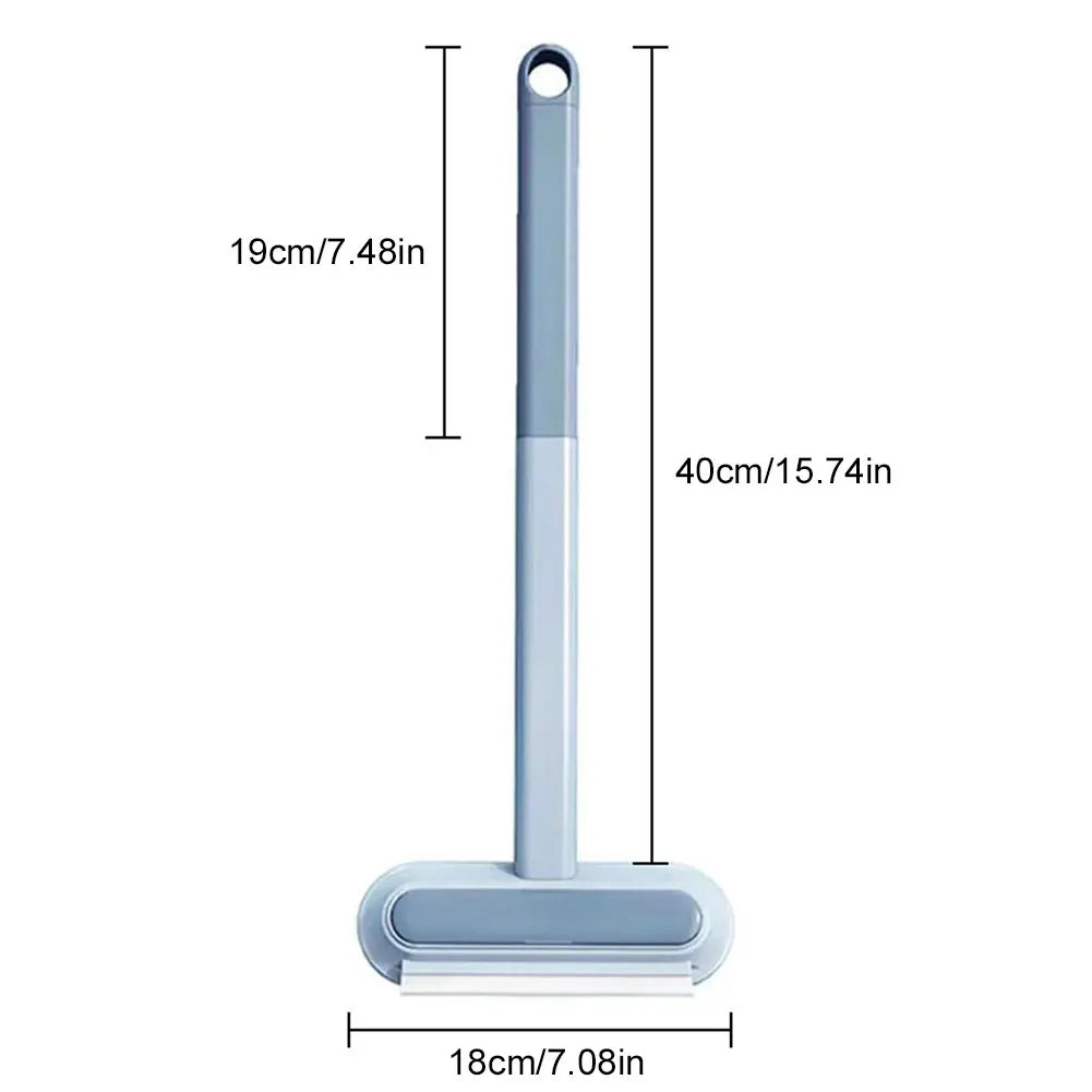 Pet Hair Remover Brush with Squeegee for Sofa, Carpet & Bed
