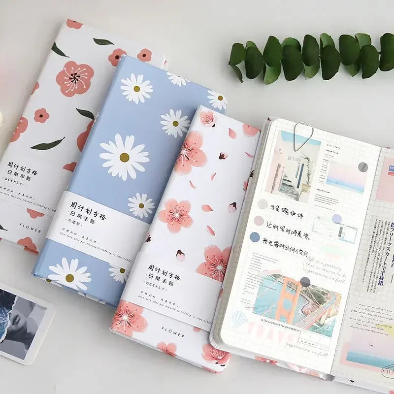 Undated Weekly Planner with Month and Year Pages