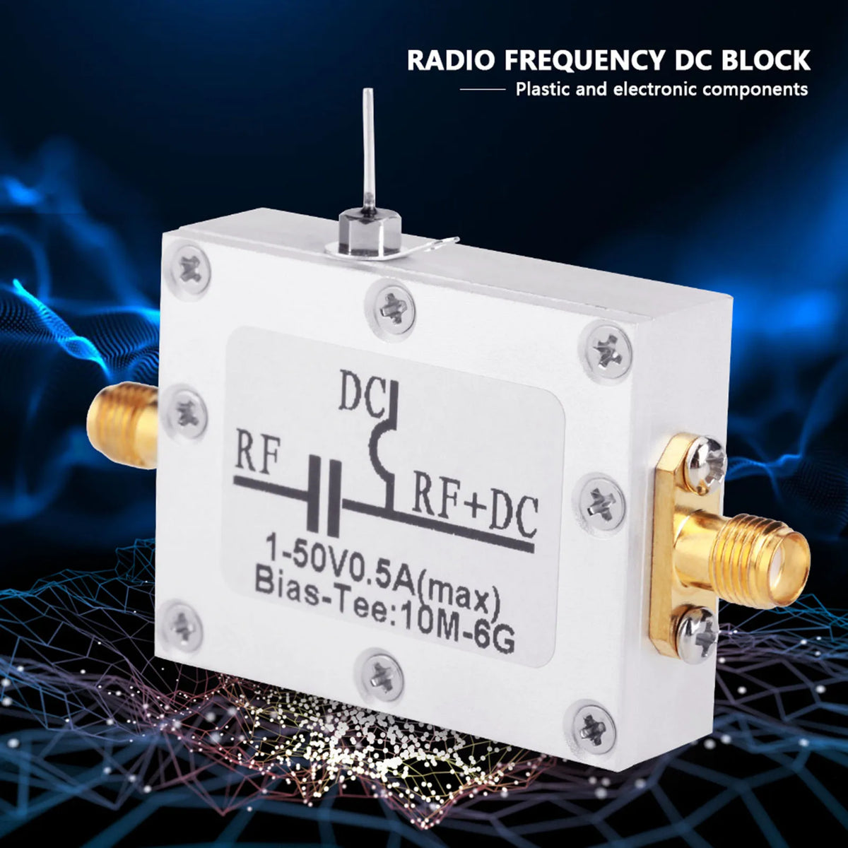 10MHz-6GHz bredbånd RF-bias-te