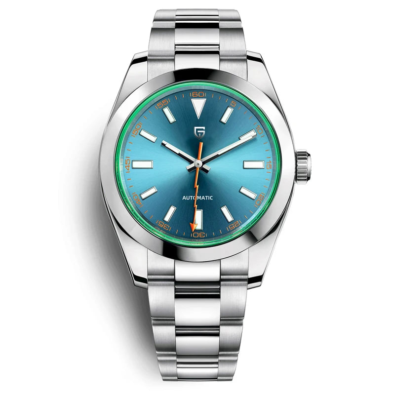 Pagani Design Green Sapphire Automatic Watch Stainless Steel 100M