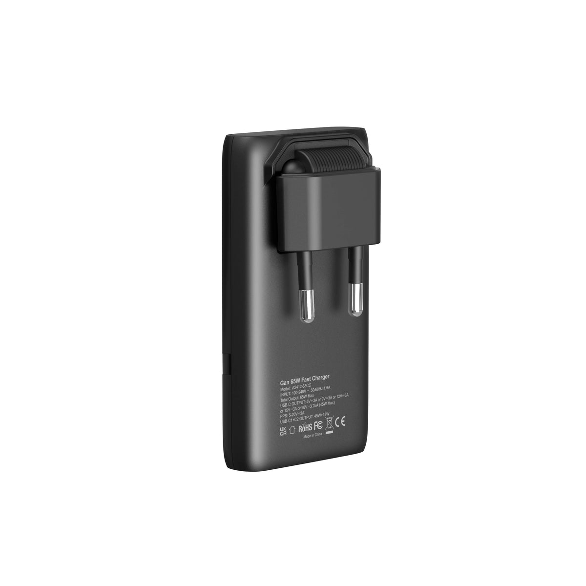 Dvostruki USB-C GaN punjač od 65 W i opcije kabela