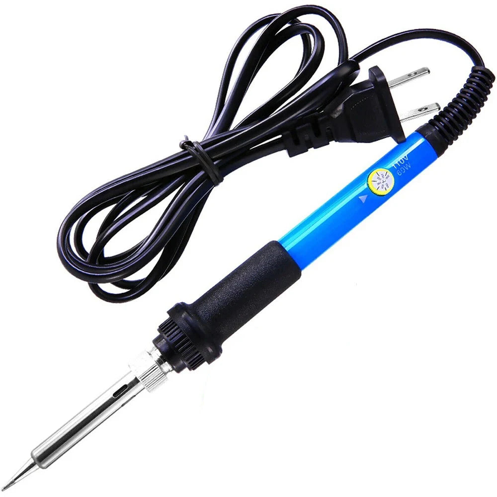 Adjustable Temperature Electric Soldering Iron 60W 220V or 110V Electric Soldering Iron Welding Solder Repair Tool