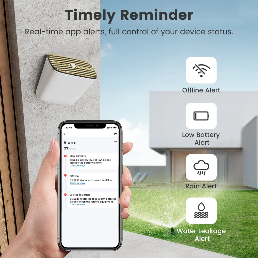 Tuya Zigbee-Regensensor