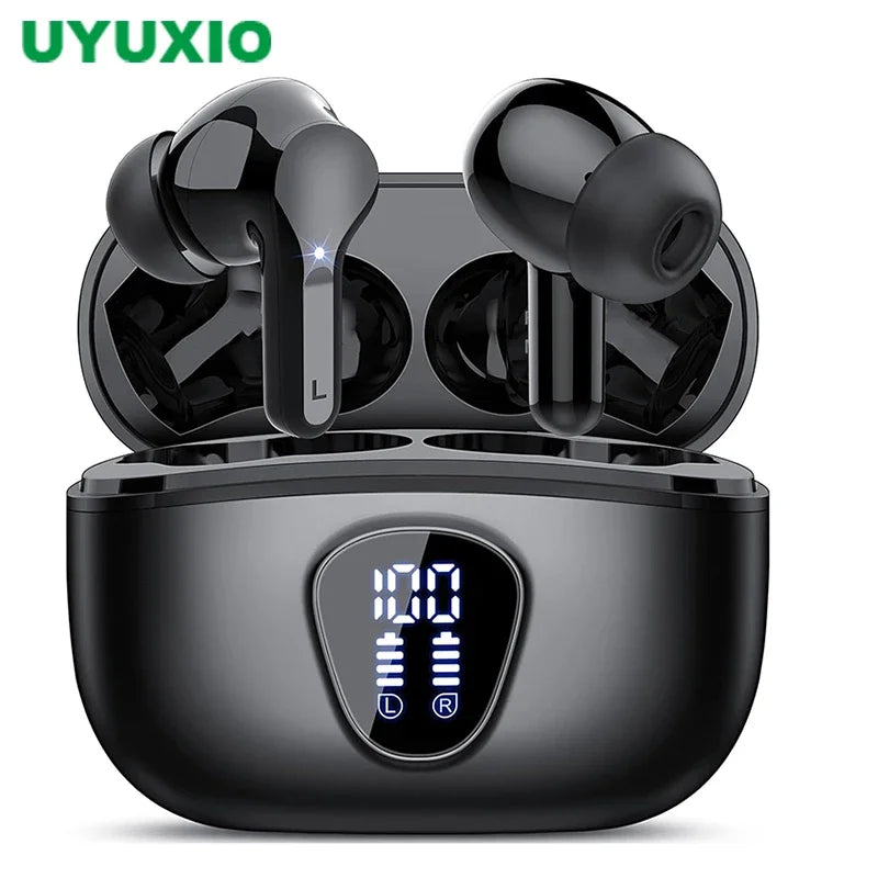 Bluetooth Earbuds with Microphone and Charging Case