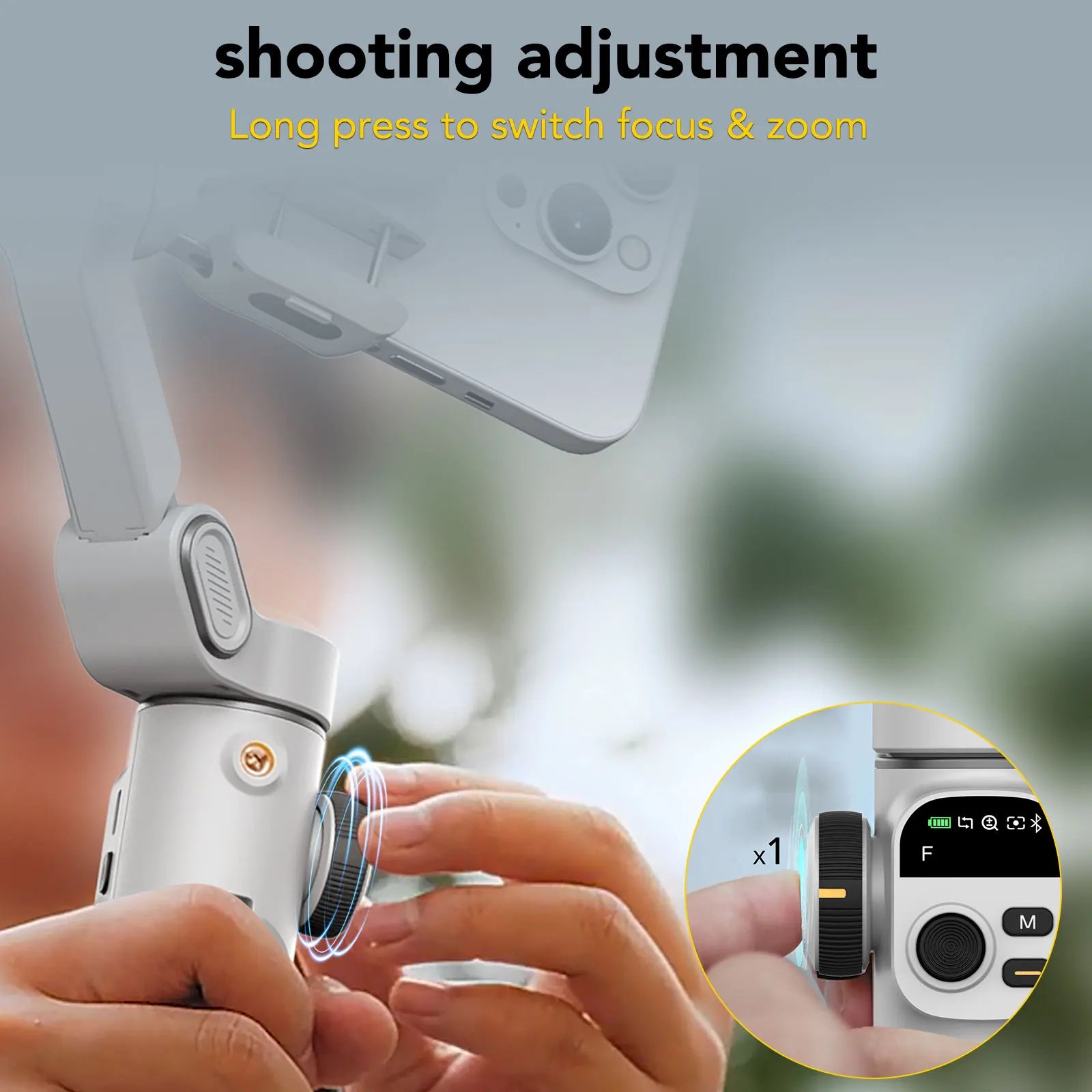 AOCHUAN Smart X2 Smartphone 3‑Axis Gimbal Stabilizer