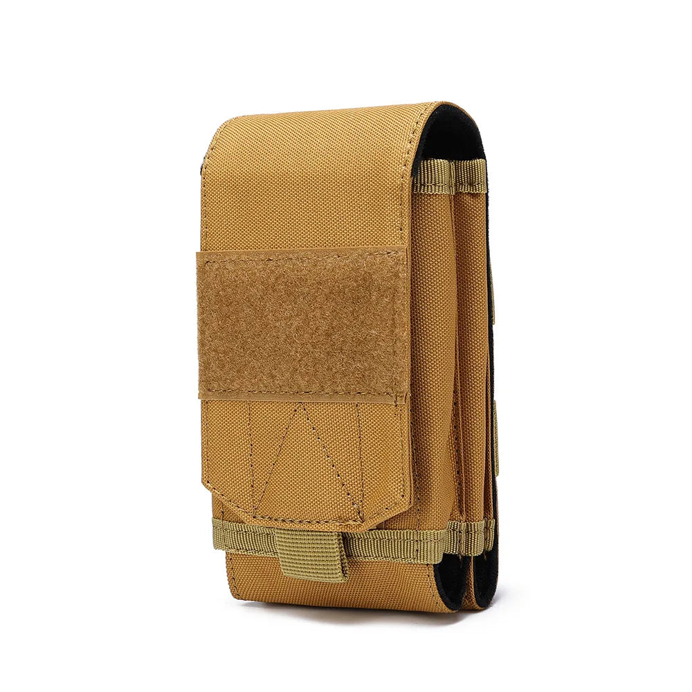 Dvojitý MOLLE laserové puzdro na telefón, taktické opasok EDC, puzdro na opasok, držiak, bedrové doplnky, taška Outdoor kempovanie, mobilný telefón, balíček