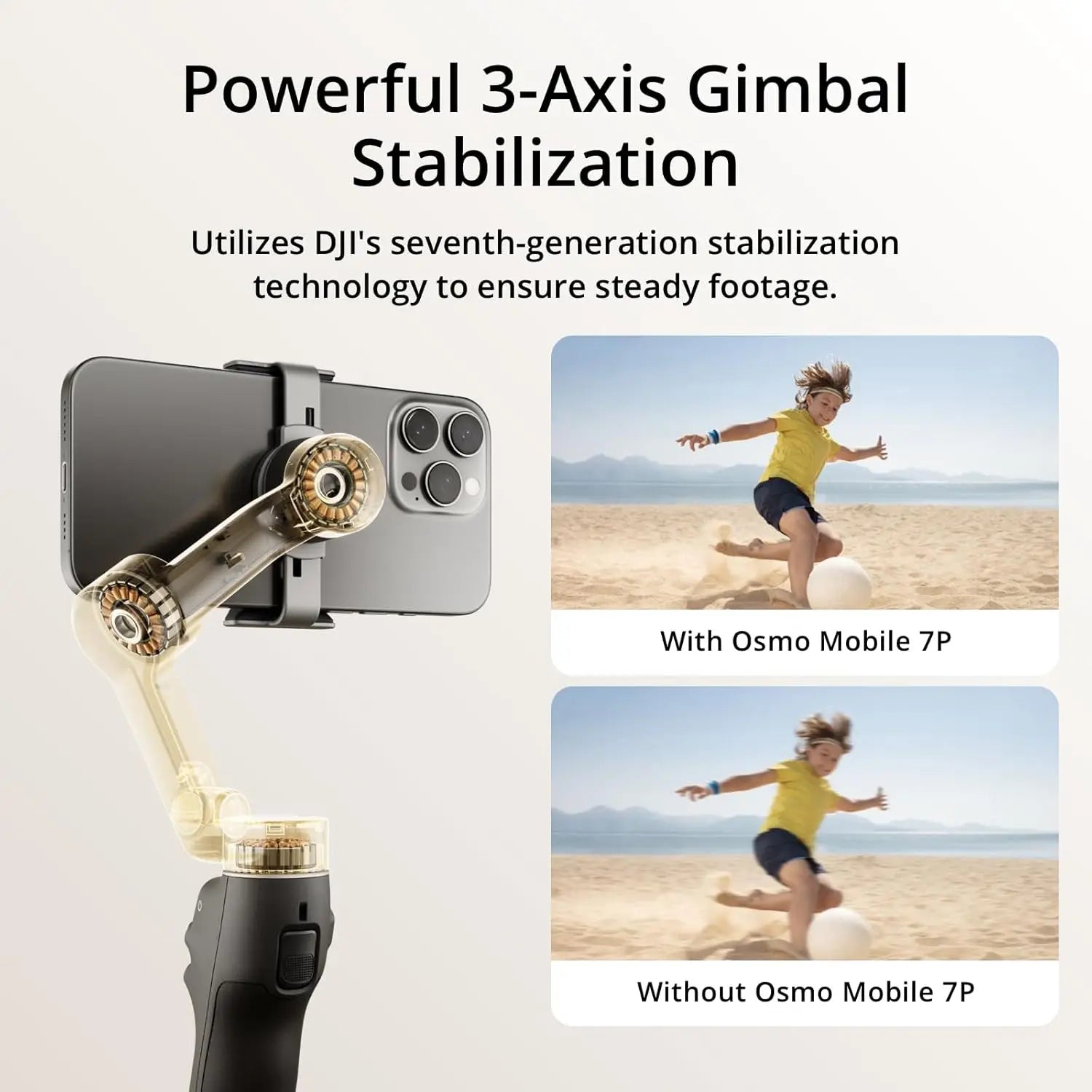 DJI Osmo Mobile 7P 3-Axis Smartphone Gimbal