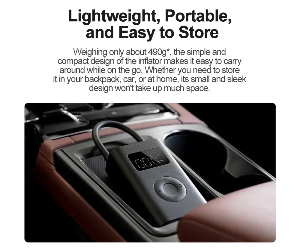 Přenosný digitální kompresor na pneumatiky Xiaomi 2/2D