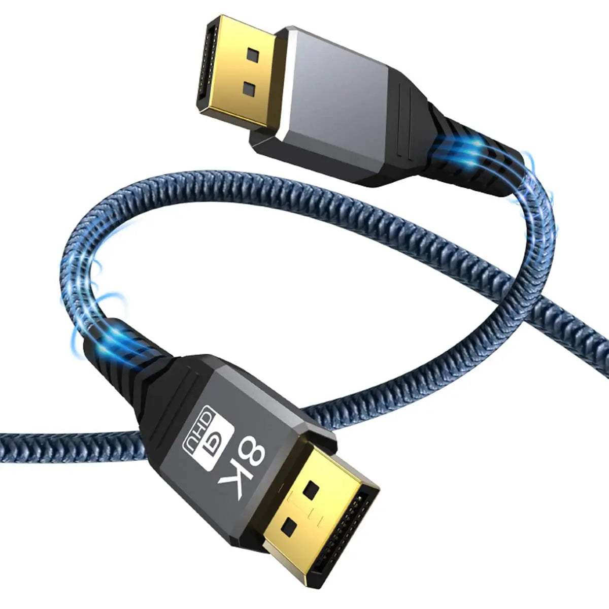 Braided DisplayPort 1.4 Cable - Length Options